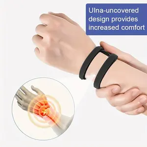 3-Pcs Sports Wrist Support Brace, Adjustable Stabilizer for Carpal Tunnel Relief, Joint Protection & Sprain Prevention, Comfortable for Daily Work & Sports Use