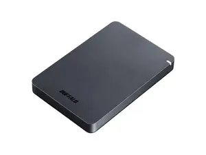 BUFFALO 1TB MiniStation HD-PGF Portable Hard Drive USB 3.2 Gen 1, Micro B Model HD-PGF1.0U3B