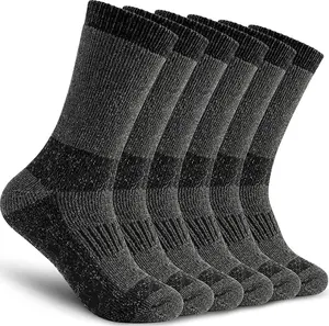 Mens Merino Wool Hiking Socks 3Pk