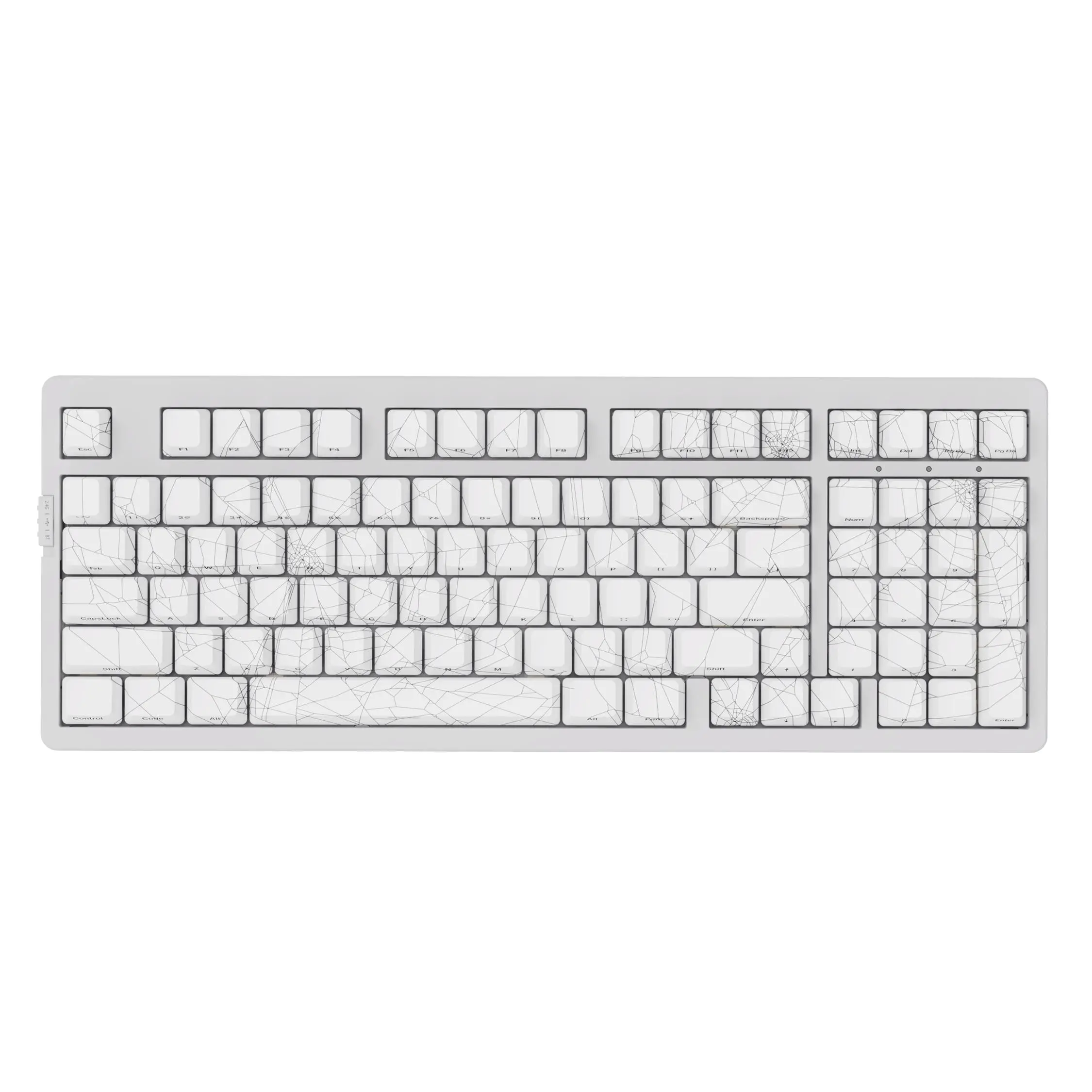 ZORNHER ZH980 95% Wireless Bluetooth Mechanical Gaming Keyboard - Black, Hot Swappable, Clicky Keys, Rapid Trigger, RGB Backlit, Side Engraved Keycap, 3-Way 2.4GHz/USB-C/BT5.0 Connectivity, Ergonomic Keyboard (DealsforYouDays, SummerWins Back to School)