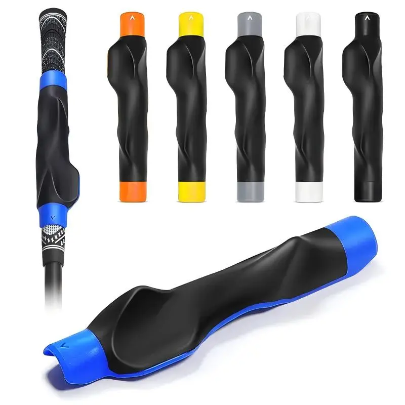 Golf Grip Trainer, Golf Training Aid, Golf Grip Kit, Golf Club Grips, Grip Trainer Golf Club to Help Train Correct Hand Position golf grip kit