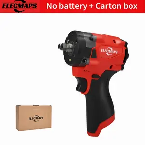 Wireless impact wrench, with ergonomic handle and compact design