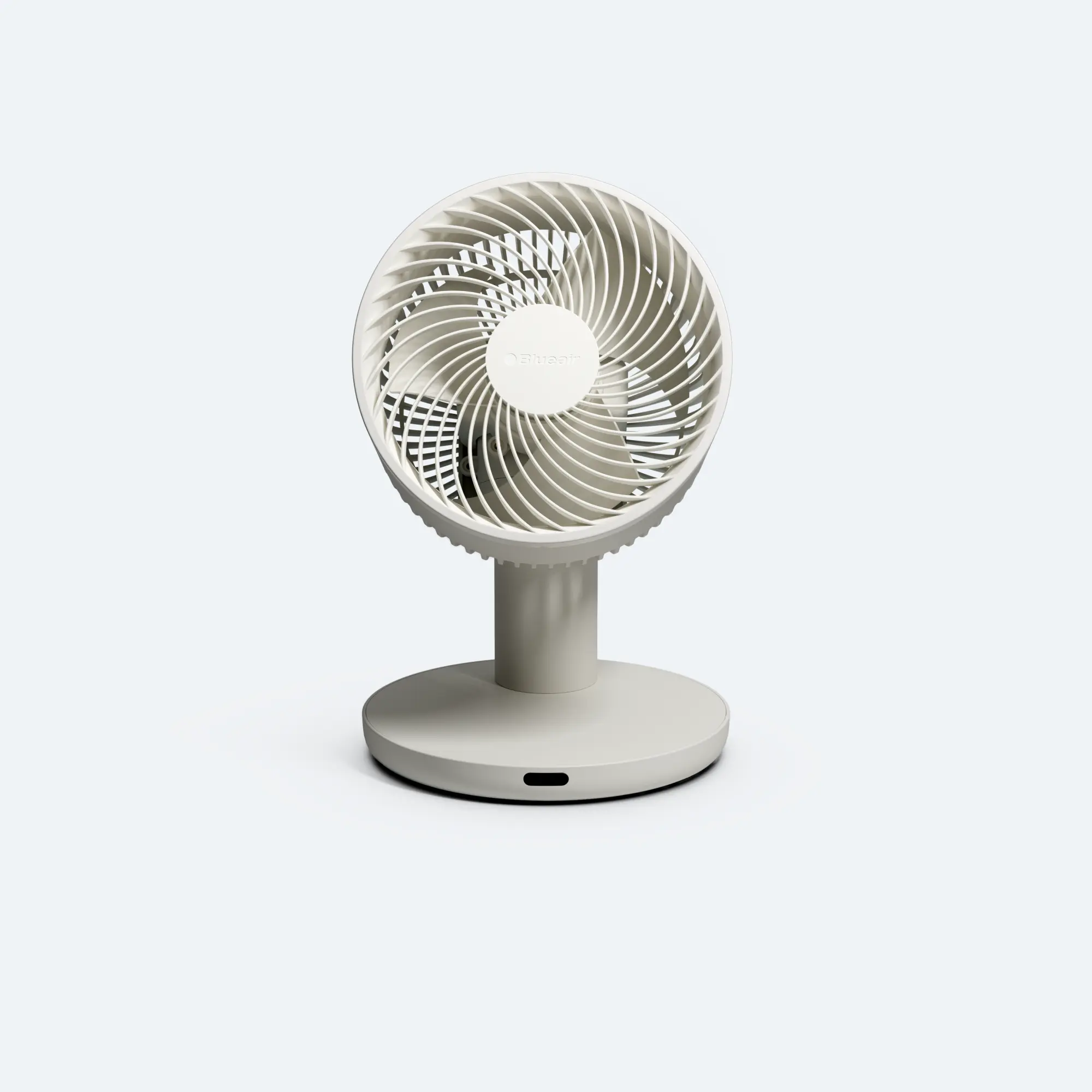 Blueair CoolDrift Smart Air Circulator Fan - 15dB Ultra Quiet Tabletop Fan for Bedroom, Home, and Dorm Room 3D Loop Oscillation, 8-Hr Night Mode Cooling Fan with App Control