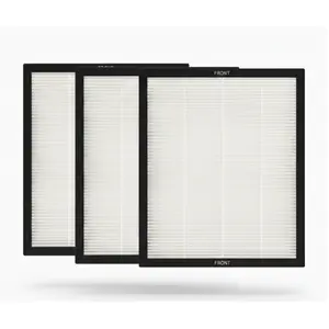 TZ-K2 Replacement Filter 3 Pack, Honeycomb 3-in-1 Filter Compatible with TZ-K2 / TZ-K2-A Air Purifier, Activated Carbon + Pre-Filter