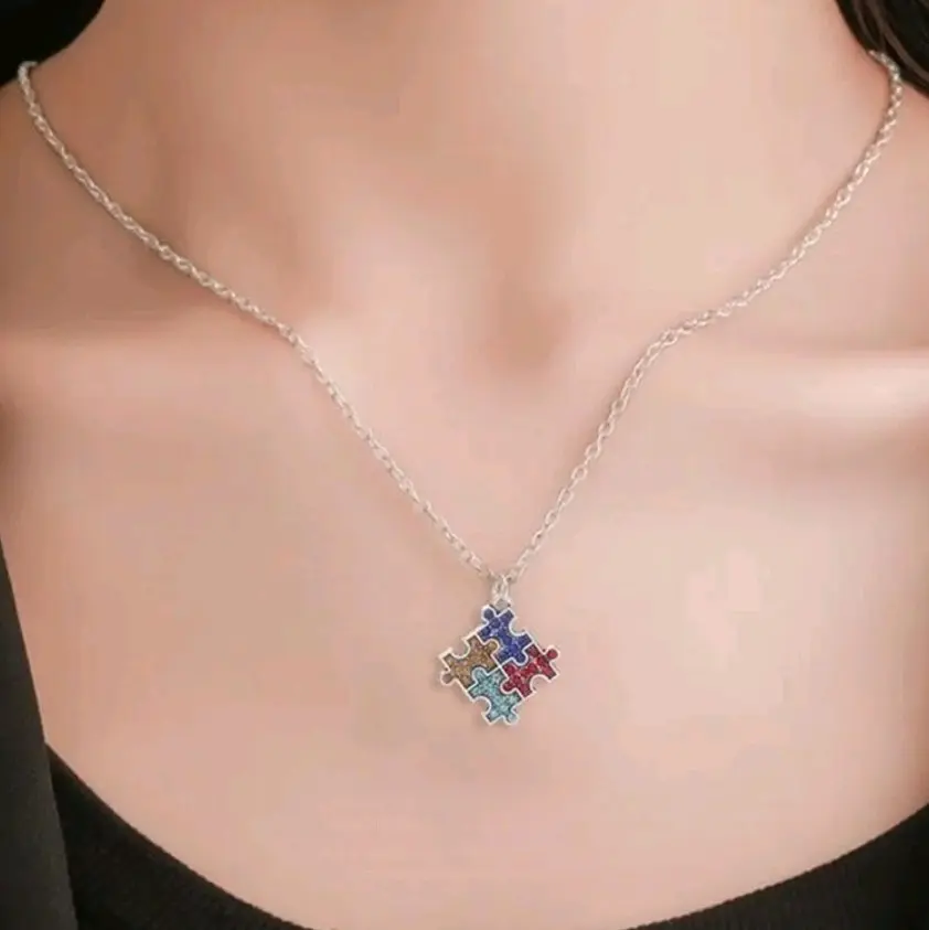 Autism  Awareness hot charms Necklace
