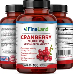 FineLand CRANBERRY Healthy Urinary Tract Support, High Grade Potency Healthcare Natural