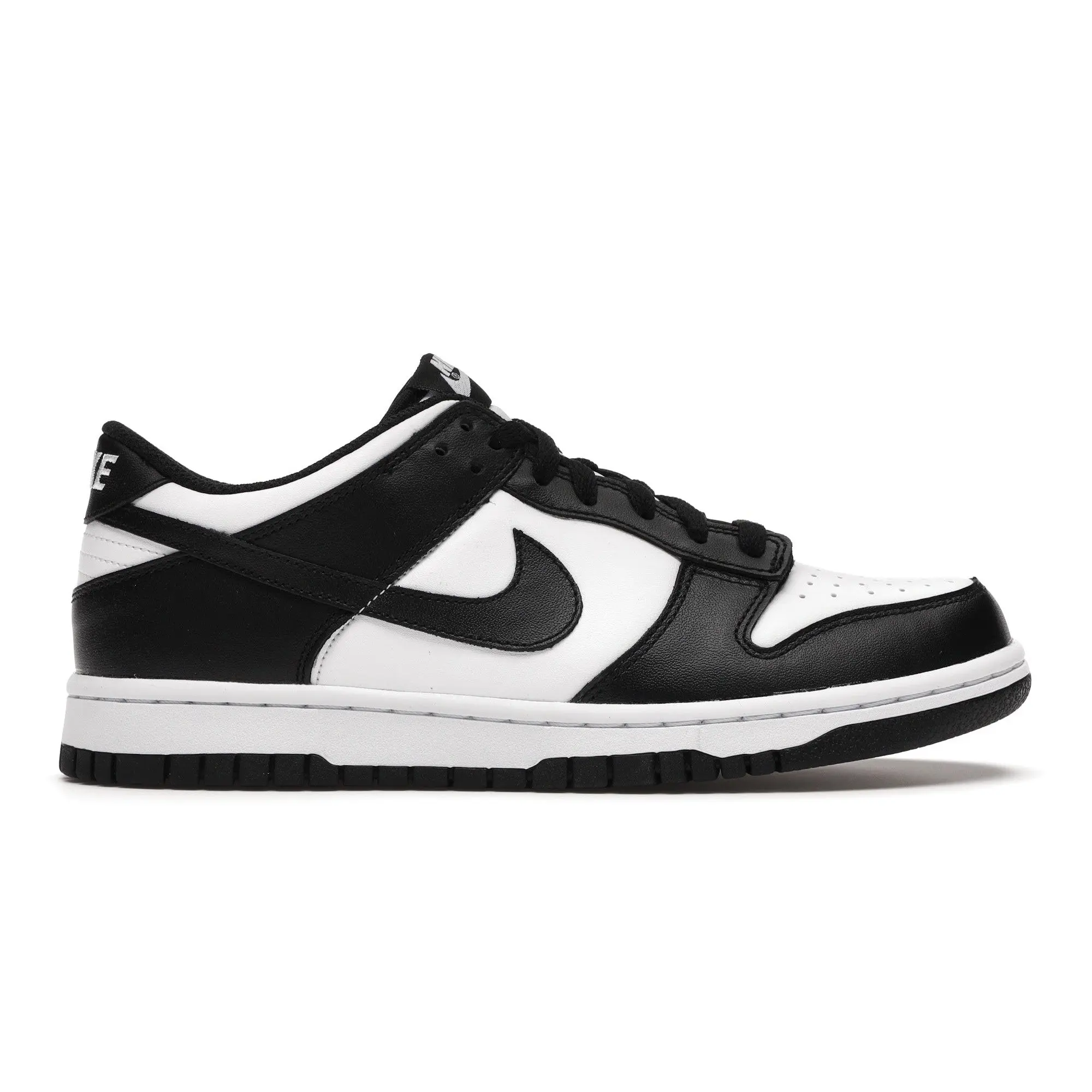 Nike Dunk Low Panda Black White (GS) Kids Grade School Sneakers CW1590-100 Low Top Shoes