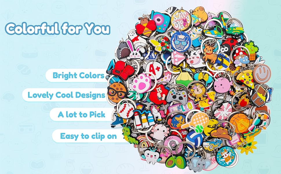 High Quality Random Cartoon Keychain Blind Bag Surprise Gift Party Favors