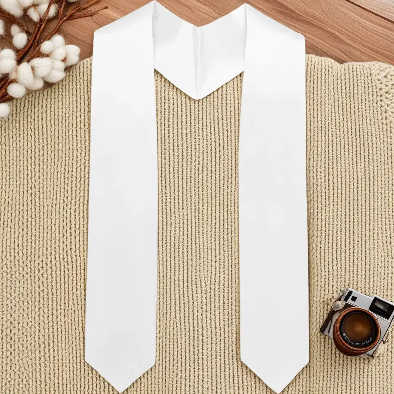 60 Inch Graduation Stole, Unisex Satin Sash for High School & College Graduation Ceremony