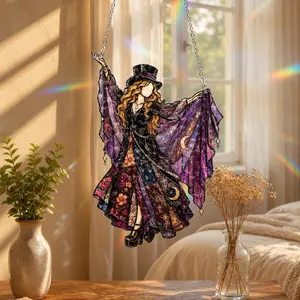 Stevie Nicks Suncatcher for Boho Witchy Fleetwood Mac Decor