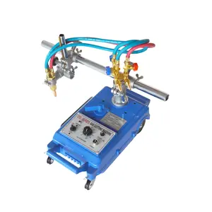 YOKOMA Straight Line Track Torch Kit Burner Portable Handle Gas Cutting Machine 110V