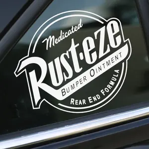 Rusteze Decal, Cars decal, Mater, Car Sticker, Wall Sticker, Laptop Decal, Vinyl Decals, Vinyl Decal, Stickers, Gifts, For Her, For Him 8