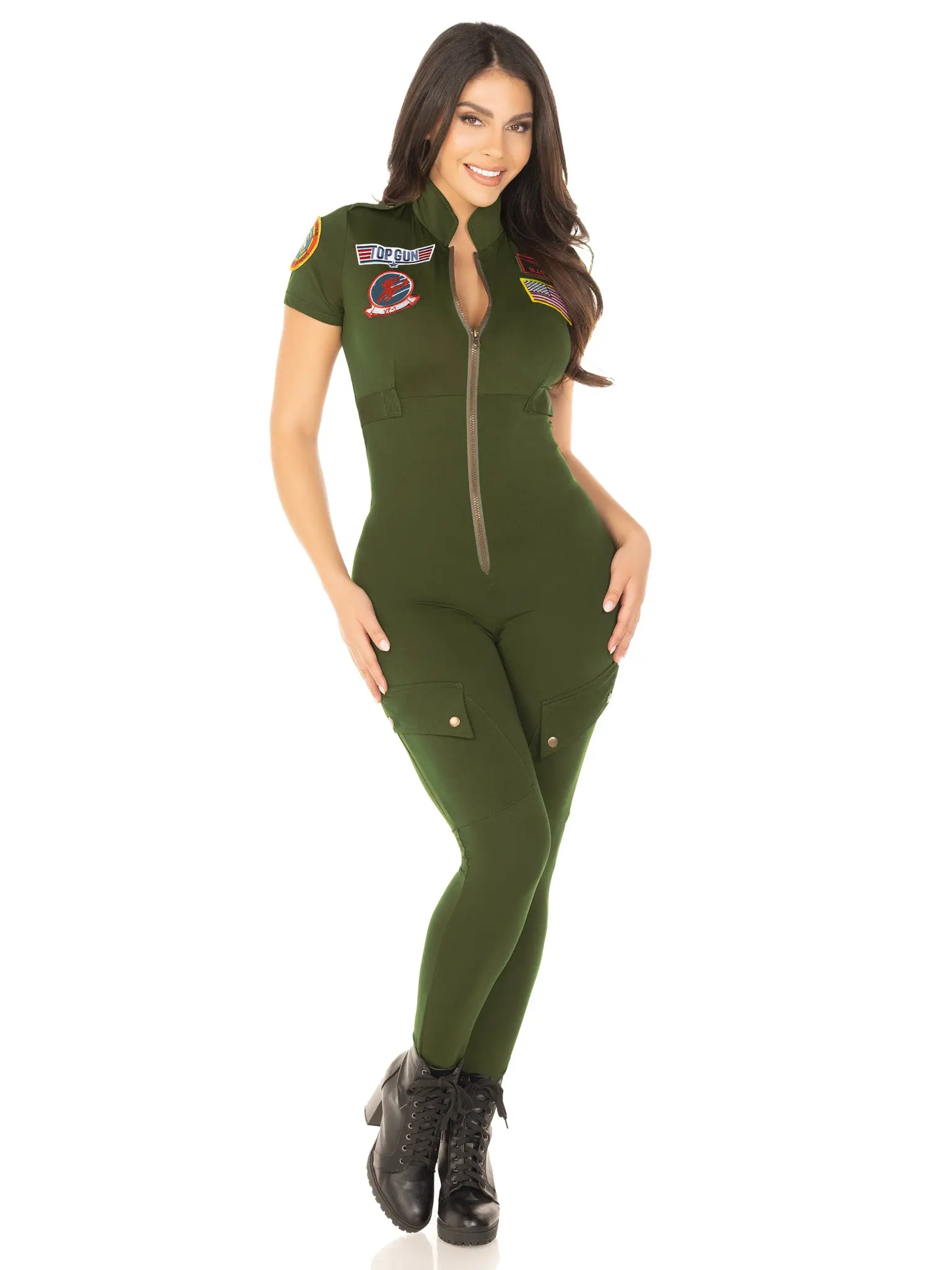 Top Gun Costume Flight Suit Halloween Costume