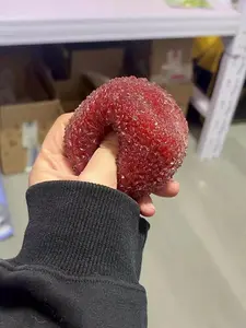 Handcrafted Crystal Slushy Ball Squishy Toy, Squishy Stress Balls Soft Stress Relief Fidget Sensory Grippie Set for Relaxation and Gift Giving