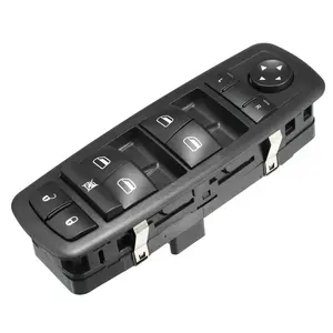 1pc Front Left Driver Side Master Power Window Switch 3+9 Pin Fit for Dodge Grand Caravan Journey Nitro No.68039999AA/68039999AB  Black
