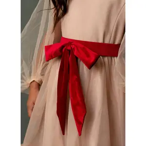 Clea Belt in Crimson