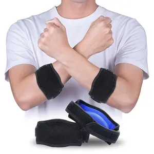 HAGIG Adjustable Elbow Support Brace Pad for Tennis & Golf, Soft Arm Compression Protector.