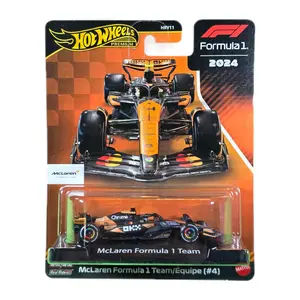 Hot Wheels Premium F1 2024 - McLaren Formula 1 Team (#4 Lando Norris)