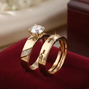 Couple rings, wedding rings and engagement rings for men & women, anniversary jewelry gifts, everyday wear jewelry, wedding gifts.