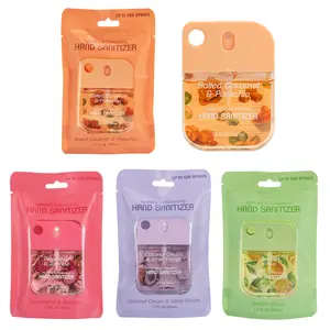 Hydrating Spray Hand Sanitizer - New Popular Fragrances Gentle Handy Moisturize Moisture Individual Packed with Accessory Hole