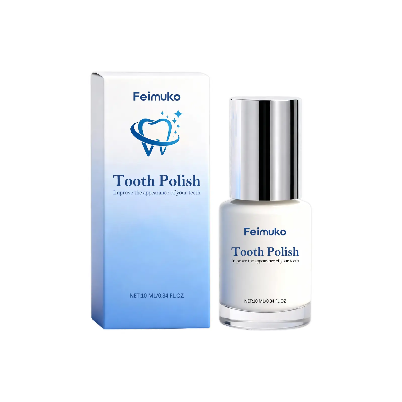 Tooth Polishing Enamel Gel - Oral Whitening Product for Gentle Teeth Cleaning, Shiny Look, Fresh Long-Lasting Scent & Daily Comfort (Beauty & Personal Care, Nasal & Oral Care)