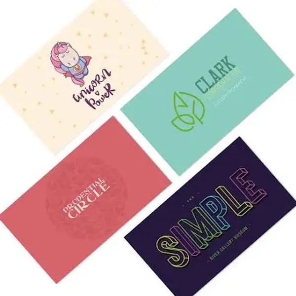 Customize business cards