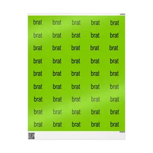 BRAT wrapping paper