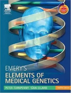 USED-Emery's Elements of Medical Genetics: With STUDENT CONSULT Online Access by Peter D Turnpenny BSc MB ChB DRCOG DCH FRCP FRCPCH FRCPath FHEA (Paperback)