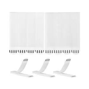 VEVOR Picture Hanging Strips, 16 Pairs, X - Large Picture Hangers with Removable Adhesive, Hook Loop Strips, Wall Hanging Strips for Damage Free Picture Hanger, Mounting of Photos, Frames, Wall Decor