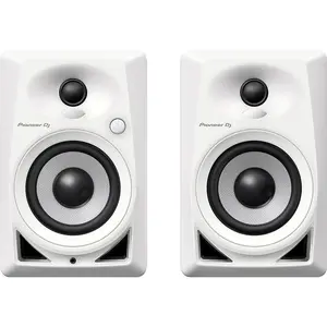 Pioneer DJ DM-40-W 4" Desktop Monitor Speakers (pair) in White