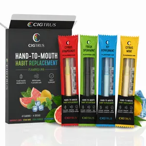 Hand-To-Mouth Habit Replacement – Refreshing Flavored Air Variety Pack (4 Flavors)