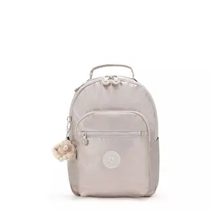 Kipling Seoul Small Metallic Tablet Backpack Metallic Glow
