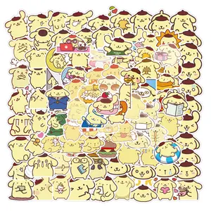 Sanrio Pompompurin stickers 100pcs