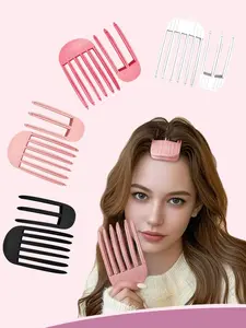 High end wind cushion hair clip, high cranial hair, fluffy hair roots, divine tool, forehead leaving sea shaping clip, Super Cute Clips