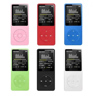 All-in-One Bluetooth MP3 Player: Lossless Music + FM Radio + Voice Recorder | Ultra-Thin Student Walkman