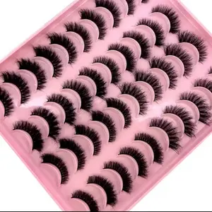 20 Pairs 5D Fluffy Mink Eyelashes