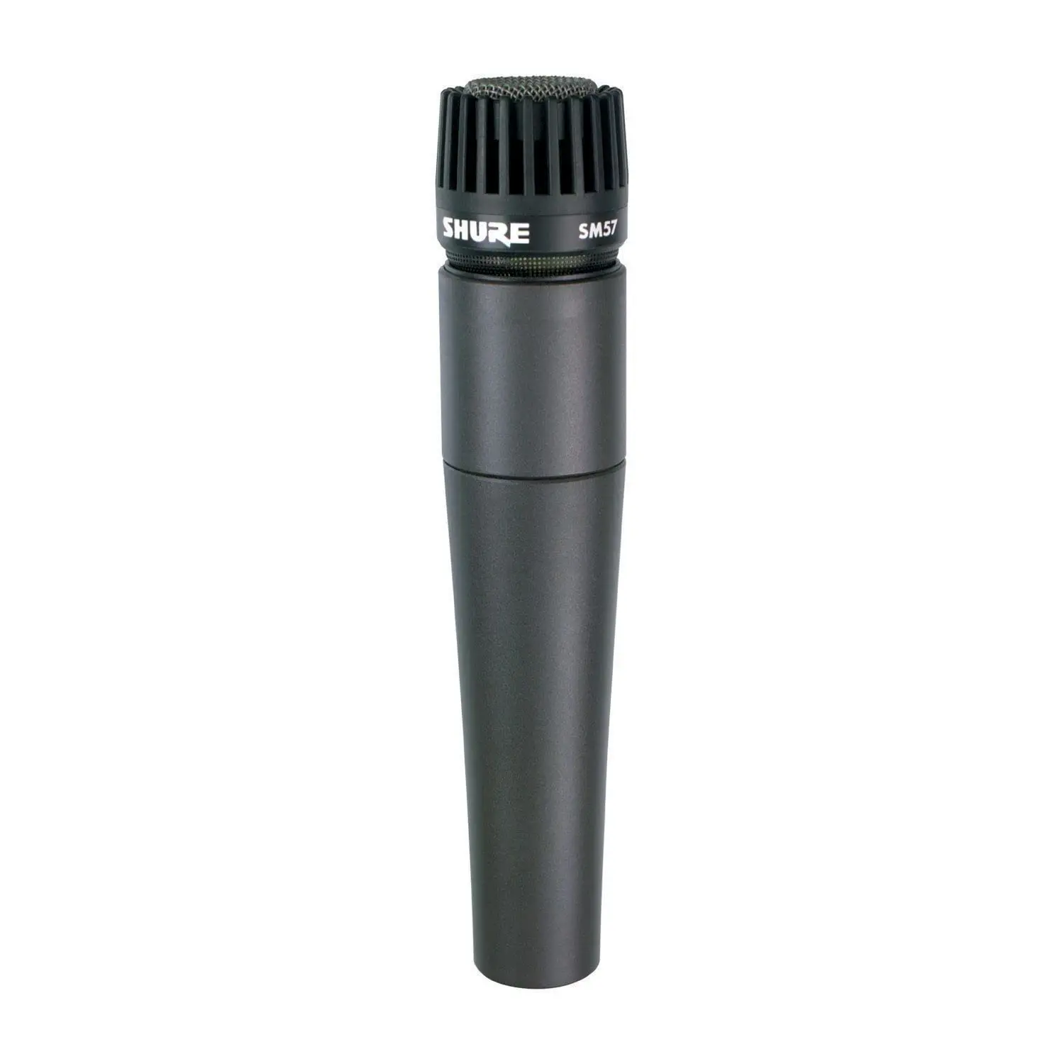 Shure SM57-LC Professional XLR Dynamic Cardioid Microphone - Rugged, Contoured Frequency Response for Snare Drums, Guitar Amplifiers, Instrument-Focused Performance