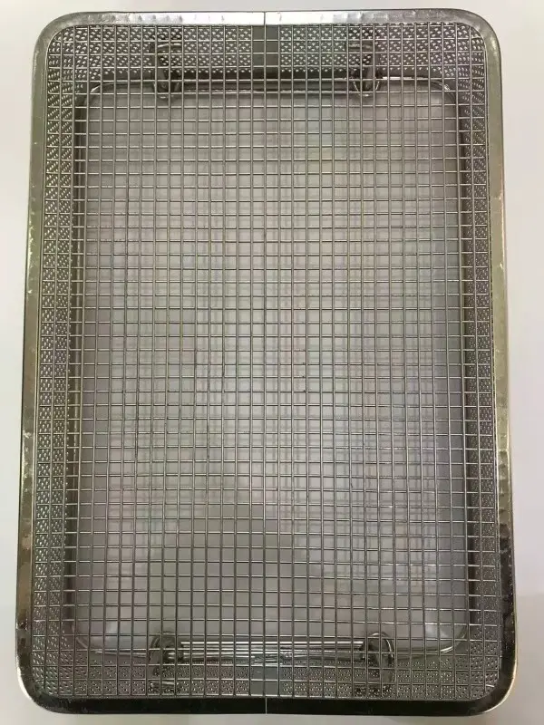 stainless steel sterilization basket