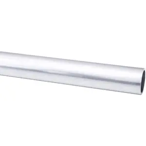 6061 Aluminum Tubing, 1-1/2" OD Seamless Aluminum Round Tube, 0.12" Wall x 10" Length Metal Straight Pipe for Diy, Industry, Decoration, 1Pcs