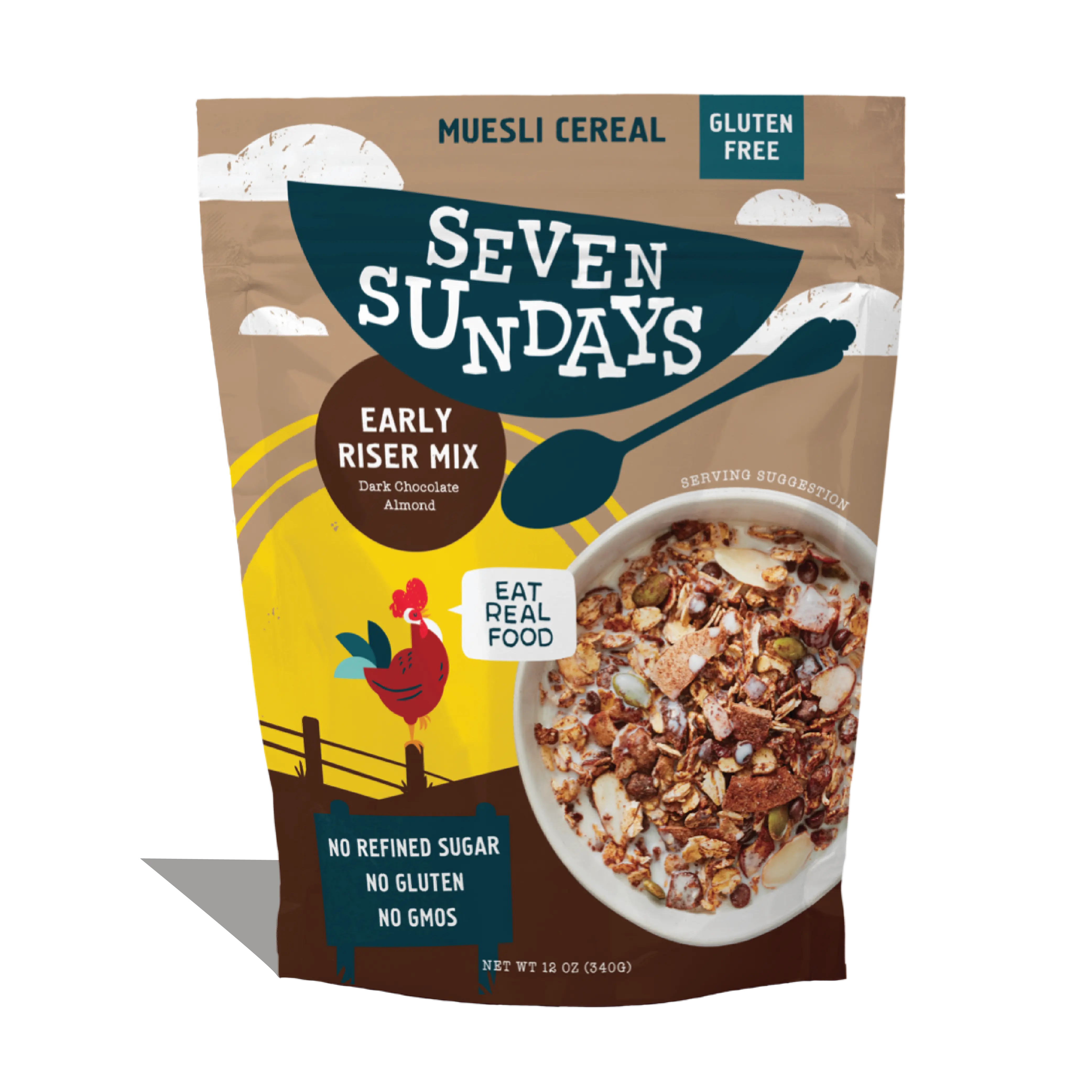Early Riser Dark Chocolate Muesli, 12oz