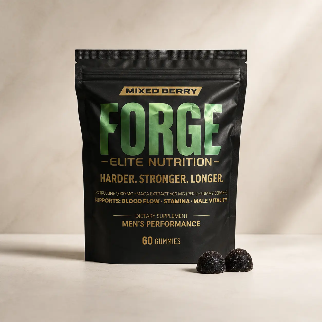 FORGE Daily Performance Gummies | Energy, Focus and Endurance Support