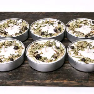 Banishing Negative Energy Set Of 6 Tea Lights