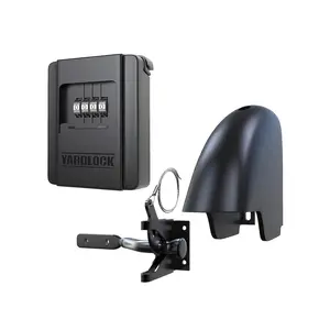 Secure Keyless Gate Lock Latch with 2-Way Access, Strong Durable System for Theft Prevention Home Security, Easy Installation on Wood or Vinyl Gates Fences Regular 1-Pack