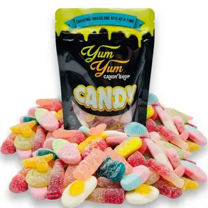 Ultimate Europe Gummy Candy Mix - Imported Swedish & Scandinavian Sweets - Authentic Pick & Mix with Bubs, Foam Skulls & Sours - Marshmallow, Foam Gummies Variety Sweet & Sour