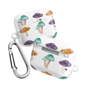 Mushroom AirPod Case, Cute AirPods Cover, Fun Gift for Nature Lovers, Aesthetic AirPod Holder, Trendy Earbud Case