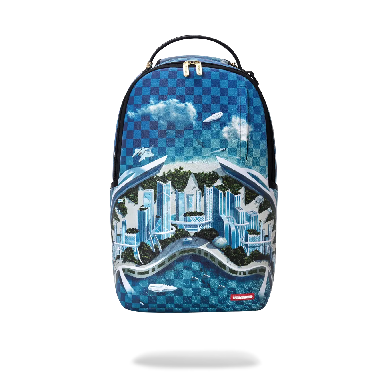 SHARK ISLAND SKYPORT FUTURE CITY BACKPACK