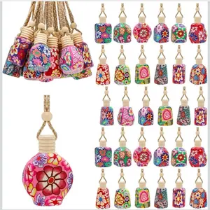 Car Air Freshener Diffuser Hanging Scented Aroma Fragrance 15-18 ml Multi Colored High-Quality Durable Easy to Clean and Maintain