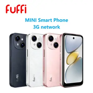 Fuffi Mini Smartphone Dual Sim Card 3g Network, 3.75 Inch HD Screen, 2gb RAM 16GB ROM, Quad-Core Processor, 1500mah Battery, Fashionable and portable small-sized Android mobile phone
