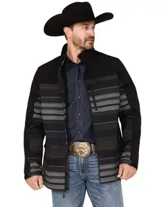 Rank 45 Men's 45&Reg; Prescott Printed Softshell Jacket - Rmfa22o15-Blk