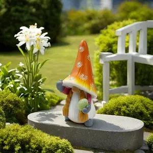 Easter Gnome Design Garden Decoration, 1 Count Cute Gnome Figurine, Garden Decoration for Home Garden, Home Decor, Garden Ornament